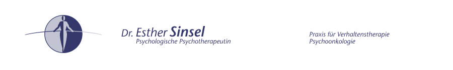 Dr. Esther Sinsel - Psychologische Psychotherapeutin